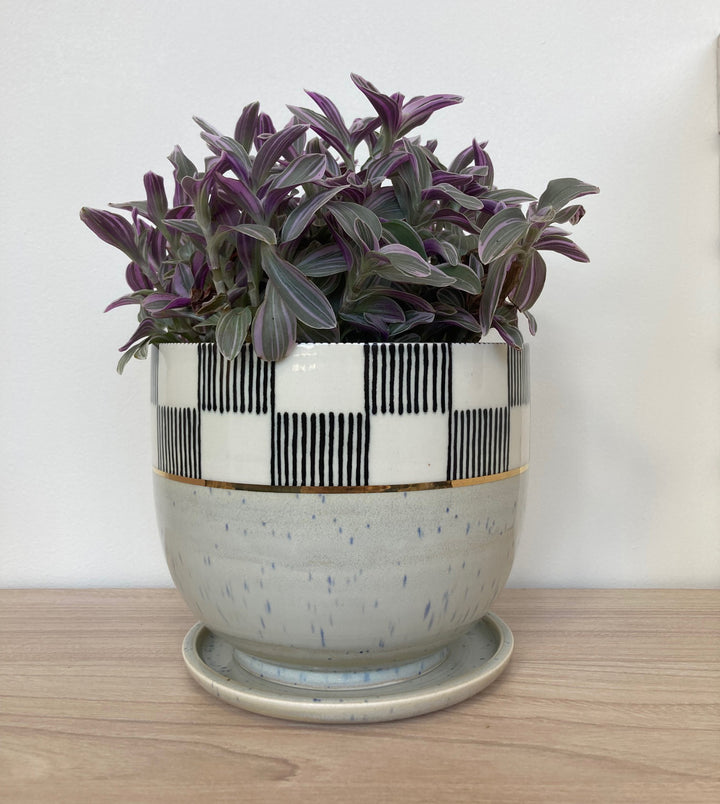 Rider Ceramics 6.5" Porcelain Planter