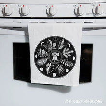 Thistle Finch Philadelphia Hex Sign Tea Towel