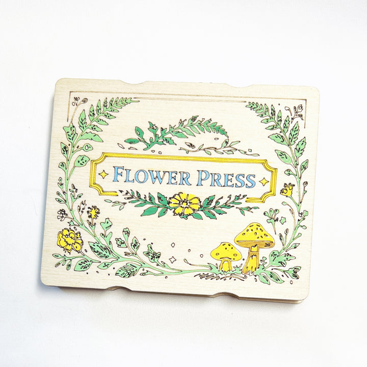 Squirrel Tacos Flower Press