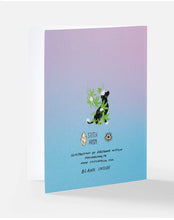 StitchPrism Heart Dog Card