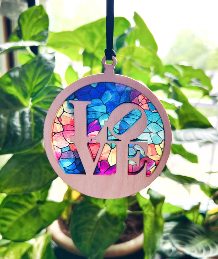 Squirrel Tacos Philly Suncatcher/Ornament