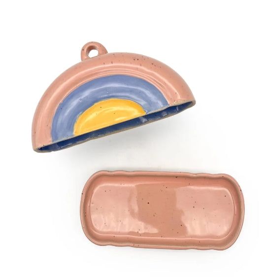 Keene Pottery Butter Dish