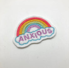 Sophie Margot Art Iron On Patch Anxious