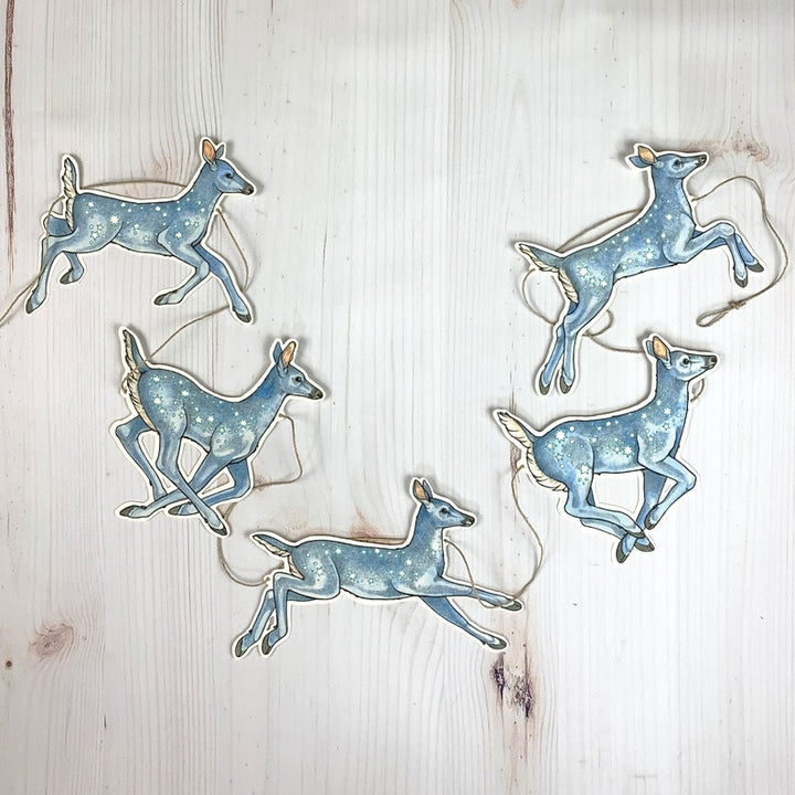 Sarah Draws Things Starry Deer Garland