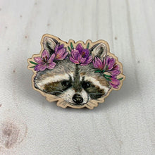 Sarah Draws Things Raccoon Pin
