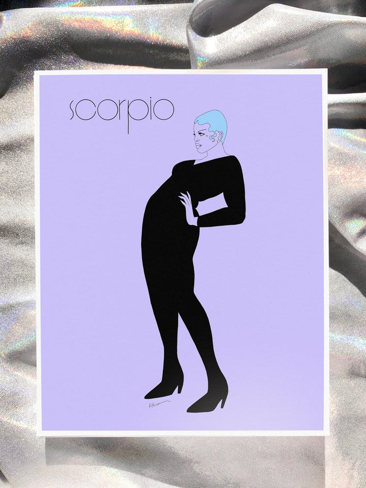 Kara Hinson Zodiac Muse Mini Print